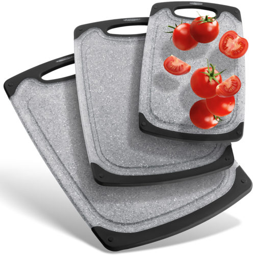 Amazon Produktfoto vom Schneidebrett auf weißem Hintergrund